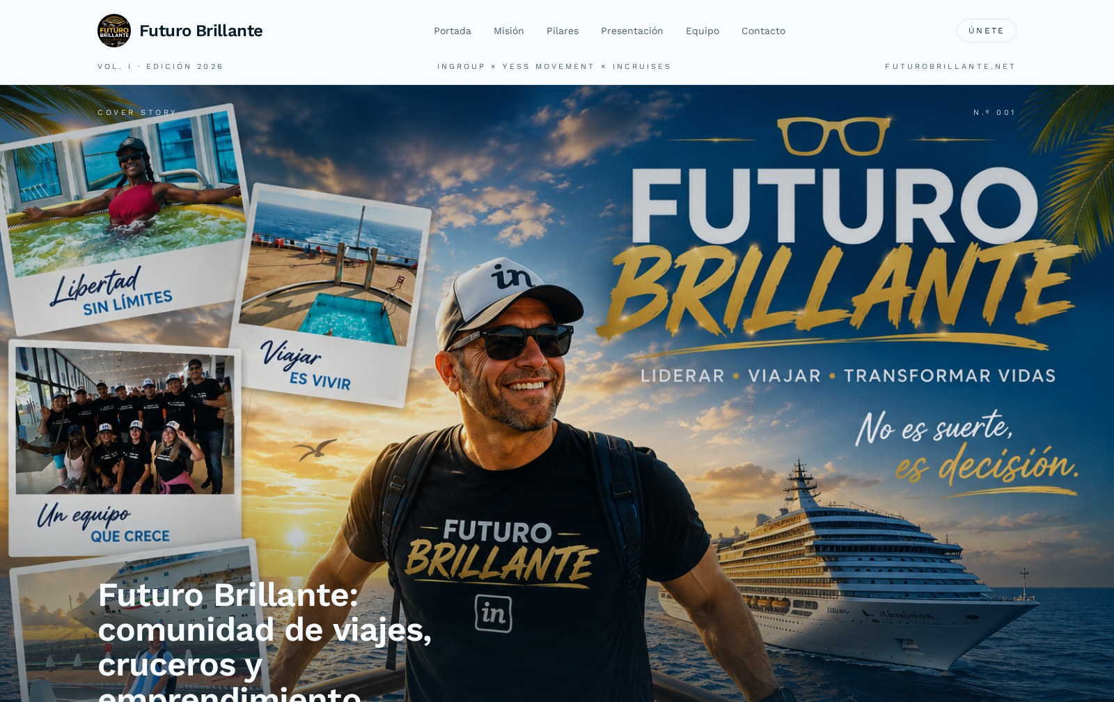 Captura del proyecto FUTURO BRILLANTE